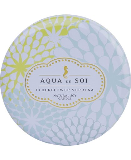 Aqua de Soi - Geurkaars - 500gr - Soja Wax - Ederflower Verbena