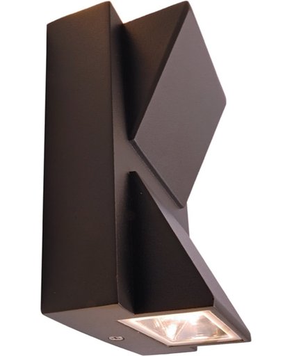 Zoomoi Agudo II Double - led - Buiten wandlamp - buitenverlichting - wandverlichting - antraciet