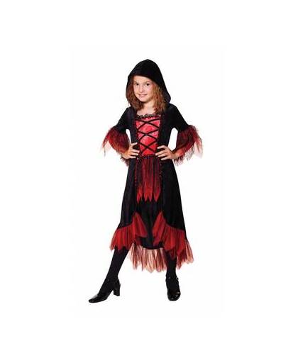 Vampier jurk bella voor meisjes 140 - 8-10 jr