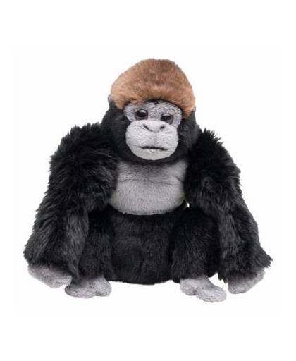 Pluche knuffel gorilla 18 cm