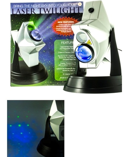 Laser Stars Projector - LED - 60W -Zilver