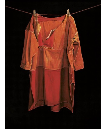 Jopie Huisman – Roodbaaien hemd - 30x40cm Canvas Giclée
