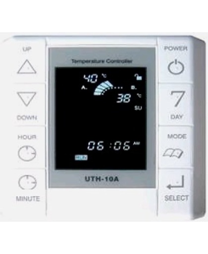 Digitale thermostaat voor ondervloer infrarood verwarming met sensorkabel