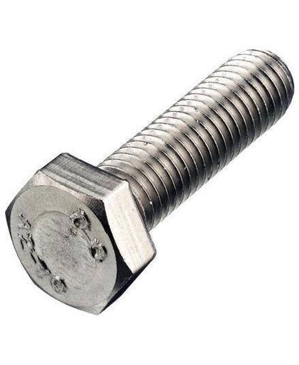 Hoenderdaal tapbout rvs (a2)     m  8 x  25 mm din 933 a2
