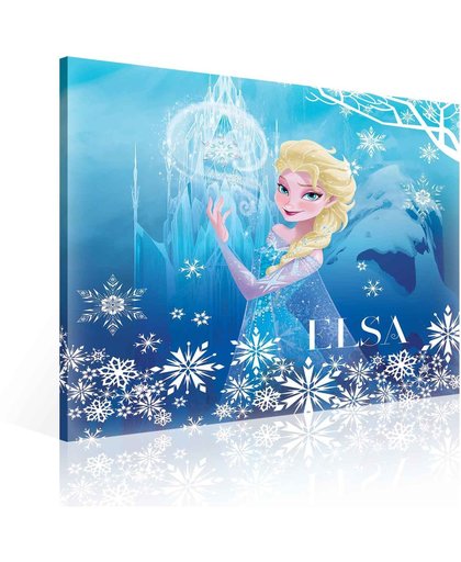 Disney Frozen Elsa Canvas Print 80cm x 80cm
