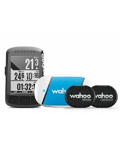 Wahoo Fitness Elemnt Bolt GPS fietscomputer bundel met sensoren