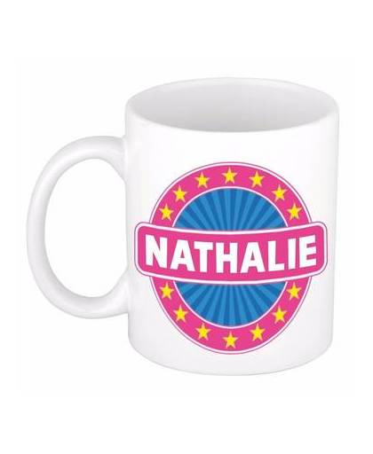 Nathalie naam koffie mok / beker 300 ml - namen mokken