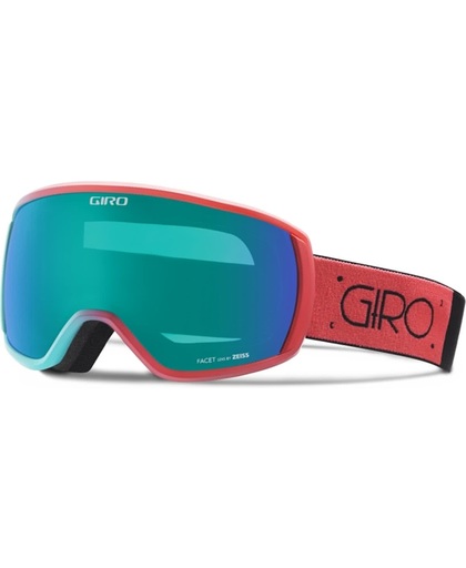 Giro Skibril - Vrouwen - rood/blauw