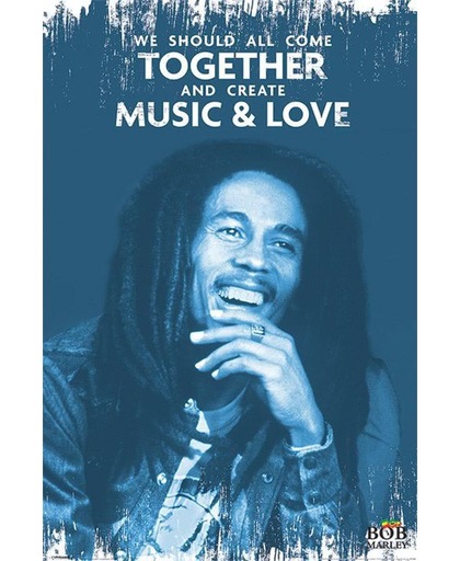 Bob Marley Music & Love - Maxi Poster