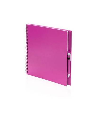 Schetsboek roze