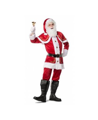 Luxe kerstman kostuum voor heren 52 (l)