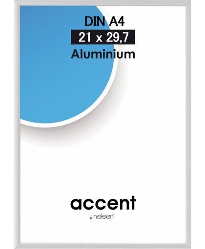 Nielsen Accent 21x29,7 aluminium zilv. mat DIN A4 52124