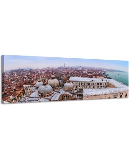 Venetië - Canvas Schilderij Panorama 118 x 36 cm
