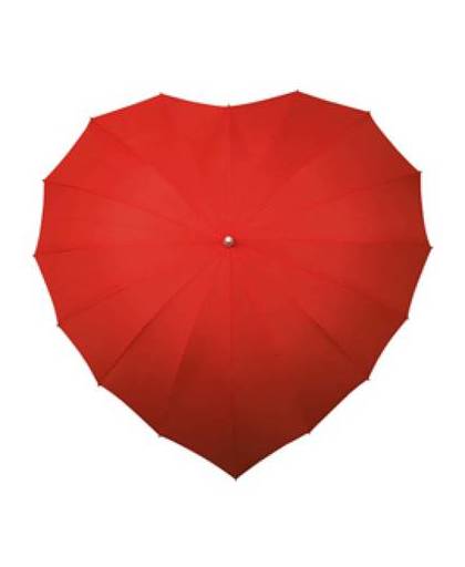 Falcone hartvormige paraplu windproof zacht roze