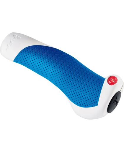 SQlab 711 SY Isar ergonomische handvatten blauw/wit Maat S
