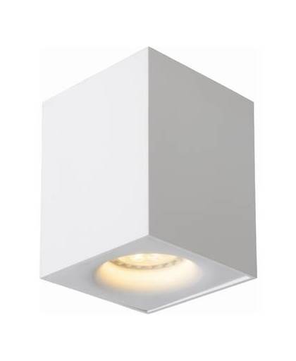 Lucide plafondspot bentoo-led vierkant gu10 1-lichts dimbaar - wit