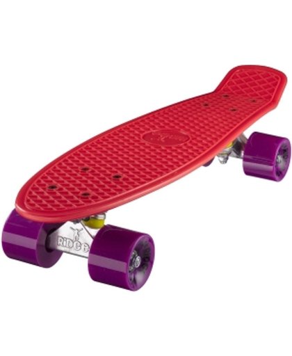 Penny Skateboard Ridge Retro Skateboard Red/Purple