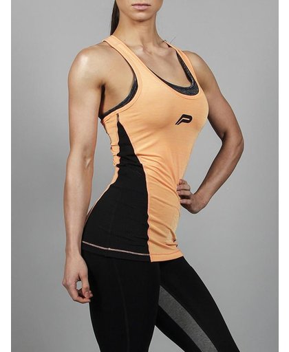 Fitness Singlet Oranje - Pursue Fitness Iconic Slub Vest