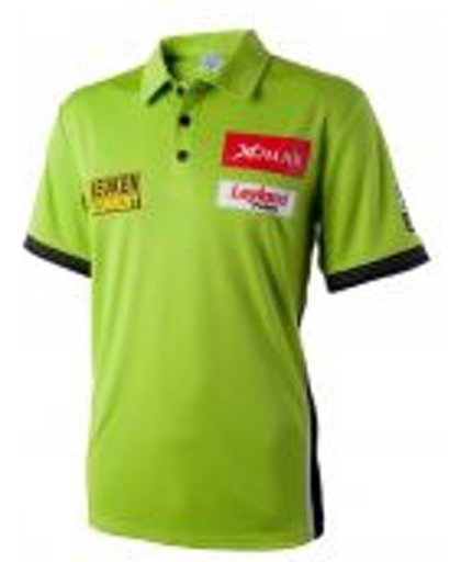 XQMax Michael Van Gerwen - Sportshirt - Groen - XL