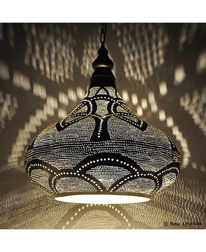 Nour Lifestyle Arabische hanglamp Ienas met Oosters patroon - maat XL