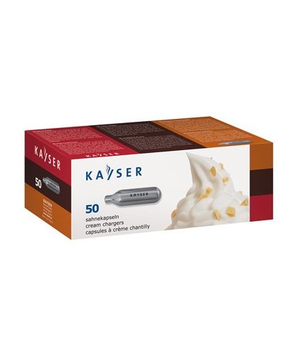Kayser 50 patronen voor slagroomspuit