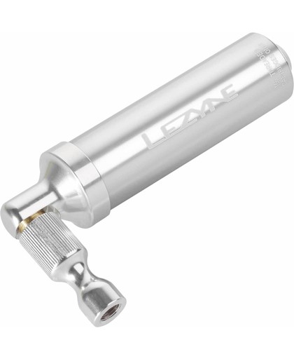Lezyne Alloy Drive CO2 - Minipomp - Presta/Schrader Ventiel - Aluminium - Zilver