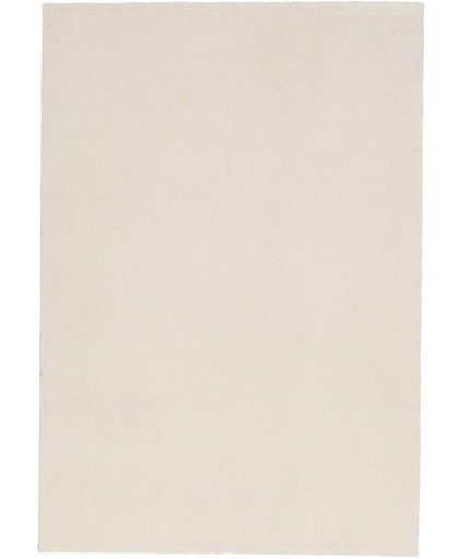 Hoogpolig vloerkleed Wit 133 x 190 cm Schöner Wohnen Melody