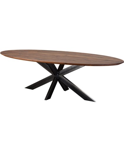 Noten ovale tafel XX 200x110