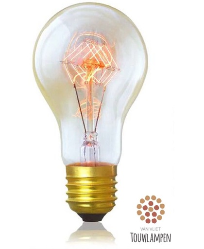 E27 Kooldraadlamp Edison Gloeilamp Grote Fitting