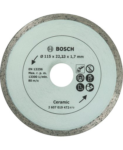 Bosch diamantschijf 115 mm - tegels