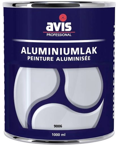 Avis Alumiumlak-1 Liter-ral 9006