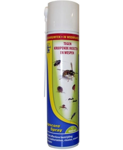 Topscore Kruipende Insect- En Wespenspray - 400 ml
