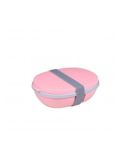 Mepal Duo Ellipse lunchbox - nordic pink