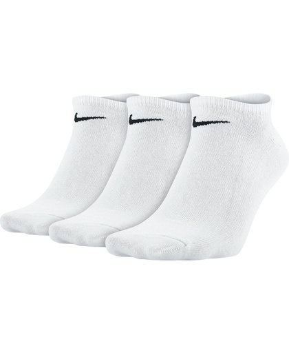 Nike Nike Sport Invisible 3P - Sportsokken -  Algemeen - Maat 34 - 38 - White;Black