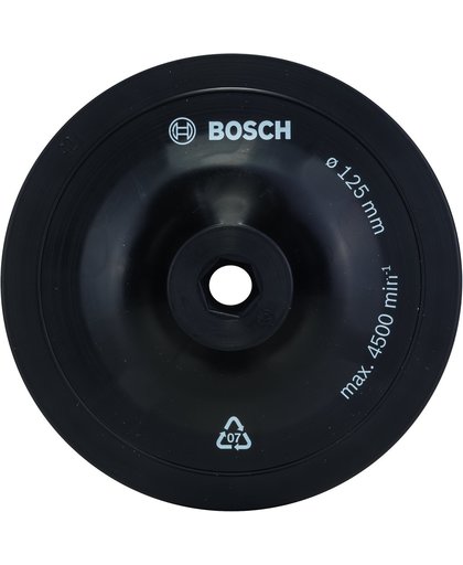 Bosch - Schuurplateau voor boormachines, 125 mm, spansysteem 125 mm