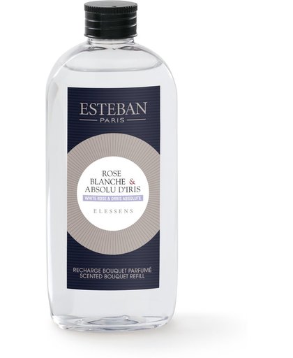 Esteban Elessens - Navulling - Diffuser - 150ml - White Rose Orris