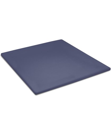 Cinderella - Hoeslaken voor Topper (tot 15 cm) - 180x210 cm - Dark Blue