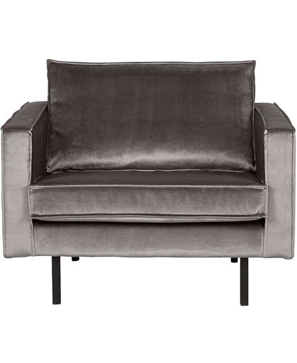 BePureHome RODEO FAUTEUIL VELVET TAUPE - 190 cm