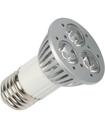 3 X 1W Ledlamp - Warm Wit (2700K) - 230V - E27 - 45�