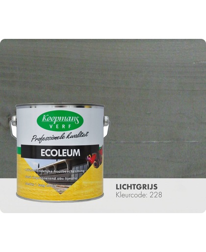 Koopmans Ecoleum - Semi-dekkend - 2,5 liter - Lichtgrijs