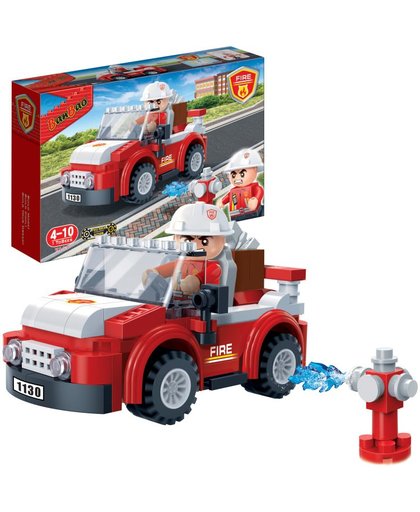 Fire - Brandweerman en auto