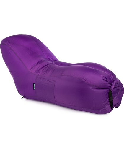 Nola-Air™ lounger purple, opblaasbaar in seconden.