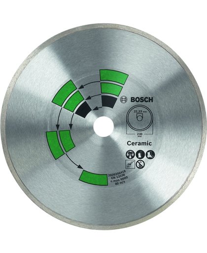 Bosch - Diamantdoorslijpschijf tegels 115 x 22 x 1,7 x 5,0 mm
