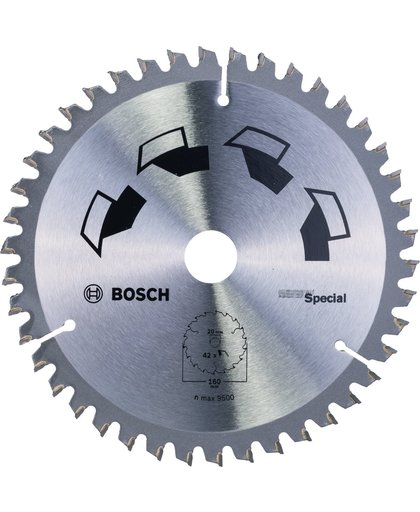 Bosch Cirkelzaagblad speciaal - 160-2-20/16 - 42 tanden