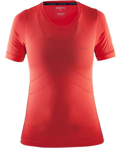 Craft Cool Seamless Sport T-shirt Dames  - Sportshirt - Dames - rood