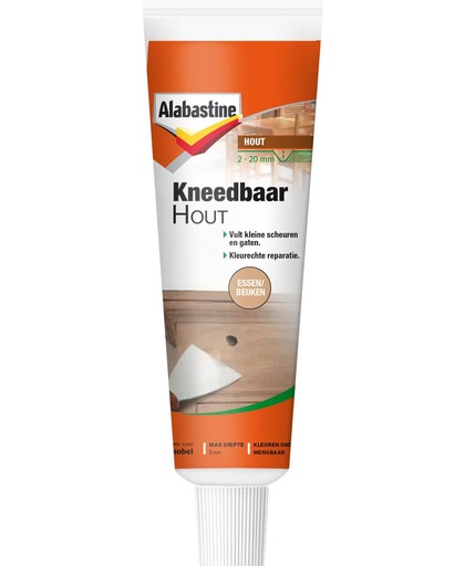 Alabastine Kneedbaar Hout - Essen/Beuken - 75 gr