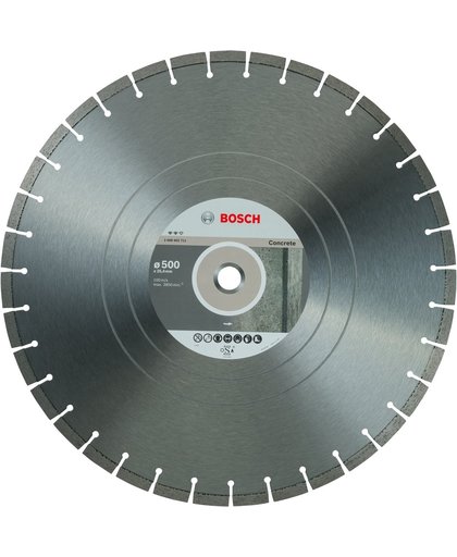 Bosch - Diamantdoorslijpschijf Expert for Concrete 500 x 25,40 x 3,6 x 10 mm