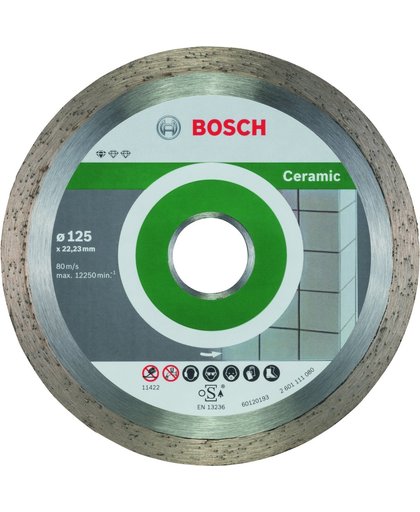 Bosch diamantschijf - PROF CERAMIC - 125 mm - 10 stuks