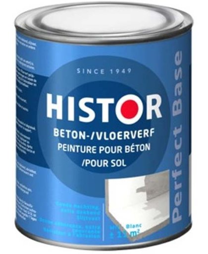 Histor Perfect Base Betonverf Wit - 1 Liter