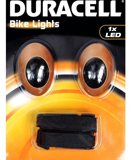 Duracell BIK-M01DU Fietslamp LED Oranje zaklantaarn